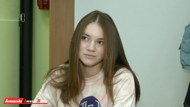 Анастасия, ученица 9 класса Любопольской гимназии.