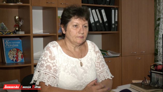 Людмила Чернега, директорка Кордонської гімназії.
