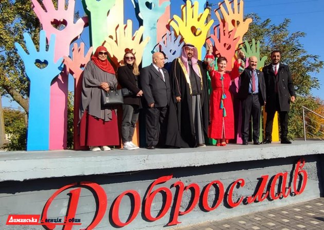 В Доброславе с дружественным визитом побывала делегация из Объединенных Арабских Эмиратов (фото)