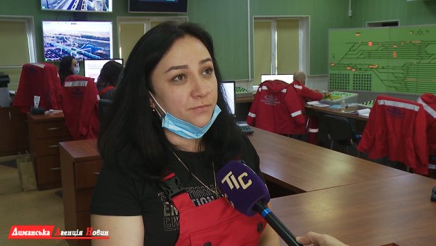Ольга Лукоянова, чергова по станції ТІС-ЗДУ.