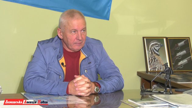 Віктор Юрчик, голова Комінтернівської райорганізації Українського товариства мисливців та рибалок.