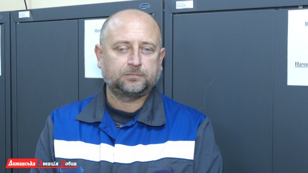 Андрій Маслов, керівник електромеханічної ділянки ТІСа.