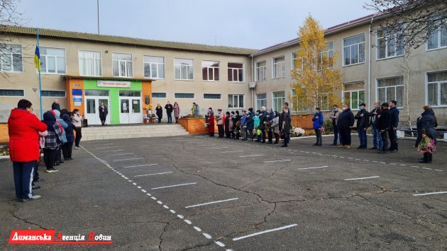 В Курисовской ОТГ состоялся митинг-реквием к годовщине Михаила Святковского (фотофакт)
