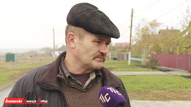 Володимир Казимиров, керівник бригади з доброустрою у Кордонському старостаті.