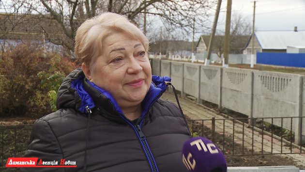 Лилия Пташник, жительница села Дмитровка.