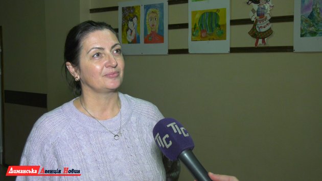 Тетяна Згурська, вчителька образотворчого мистецтва Першотравневого ліцею.