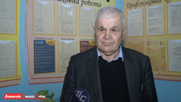 Александр Степаненко, учитель физкультуры Любопольской гимназии.