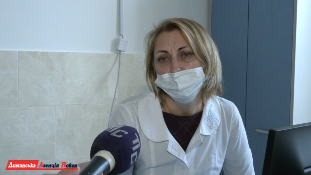 Снежана Еременко, врач-педиатр КНП «ЦПМСП» Красносельского сельского совета.