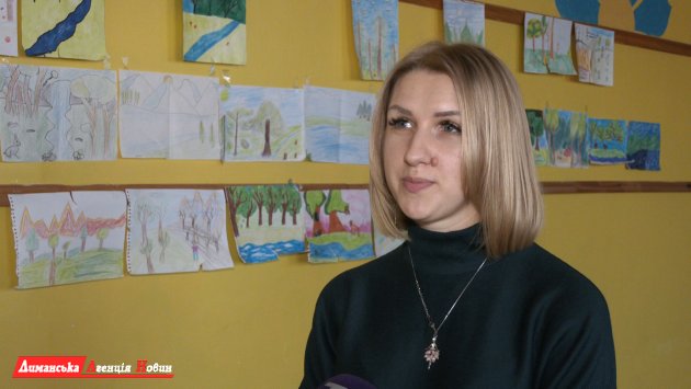Вікторія Кулинич, вчителька біології Першотравневого ліцею.