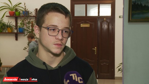 Вадим Семко, учень Визирського ліцею.