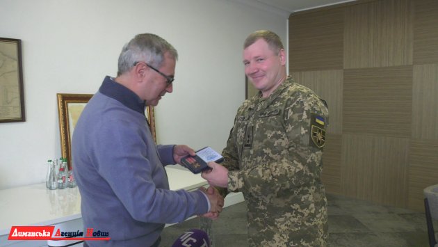 Олега Кутателадзе наградили медалью «За особую службу 3-й степени» (фото)
