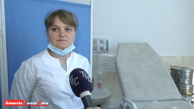 Ольга Гуцуляк, врач-гинеколог КНП «ЦПМСП» Красносельского сельского совета.