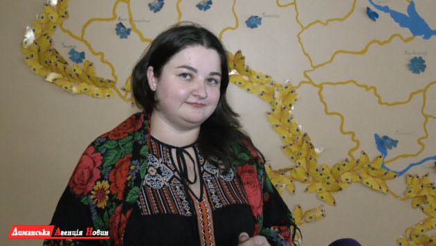 Анастасия Максимова, педагог-организатор Першотравневого лицея.