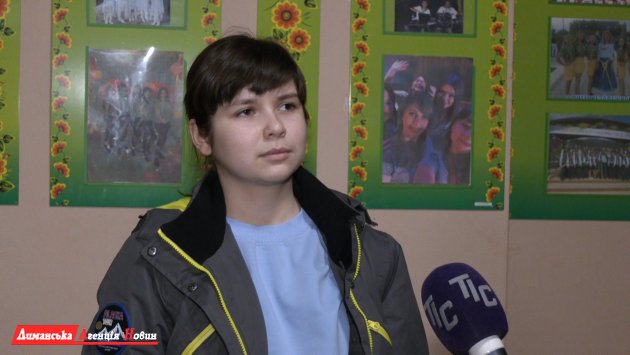 Ирина Петросян, ученица 11-го класса Визирского лицея.