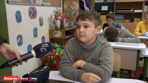 Богдан Масюта, ученик 3-го класса Визирского лицея.