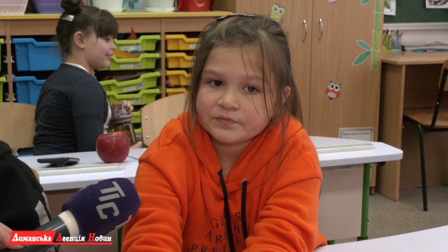 Юлия Ткаченко, ученица 3-го класса Визирского лицея.