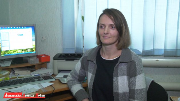 Анастасия Хильченко, контролер КП «Визирське джерело» Калиновского старостинского округа.