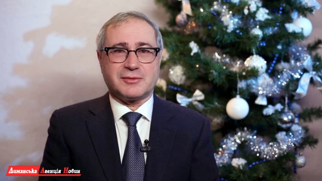 Олег Кутателадзе привітав жителів Лиманщини з Новим 2022-м роком