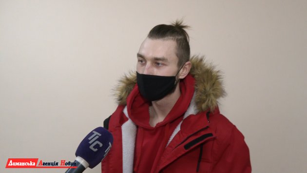 Сергій Вітрогон, житель села Кордон.