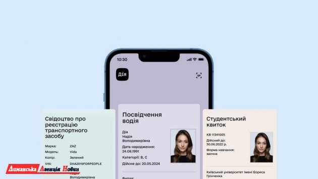 В Украине водительское удостоверение, техпаспорт и студенческий билет в «Дії» приравняли к бумажным