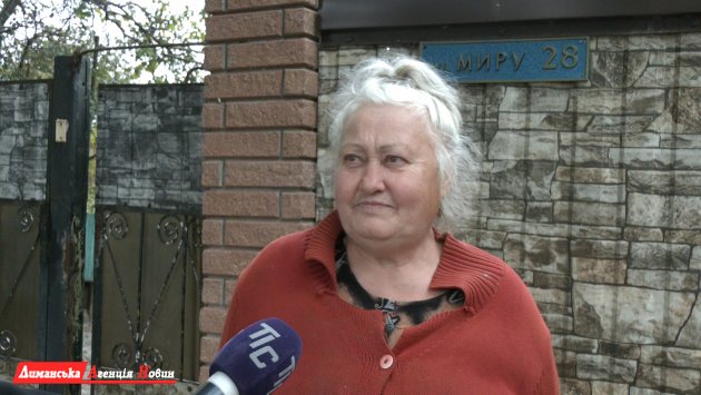 Галина Баранецька, жителька вулиці Миру, 28, с. Визирка.
