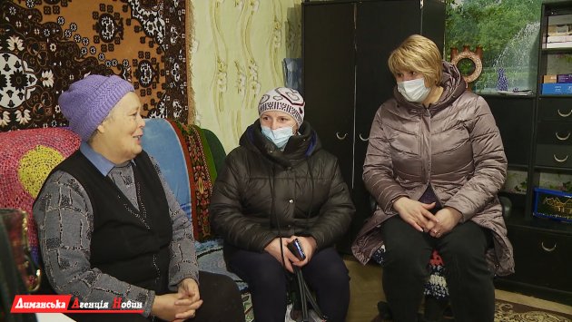 В Визирской ОТГ на попечении соцработника Любопольского старостата находится 13 пенсионеров