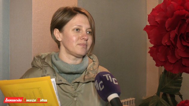 Юлія Ткаченко, фахівчиня із соціальної роботи ЦНСП Визирської сільської ради.