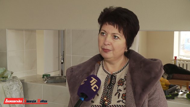 Ірина Мусієнко, директорка Дмитрівської гімназії.
