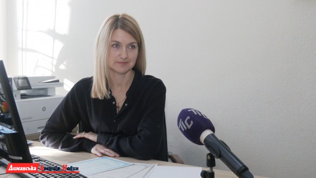 Ірина Качкалда, адміністраторка відділу з питань забезпечення діяльності ЦНАП Визирської сільської ради.