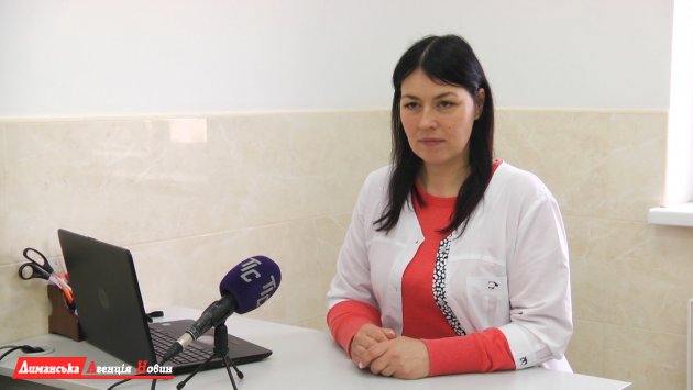 Ганна Масленікова, завідувачка амбулаторії села Визирка.