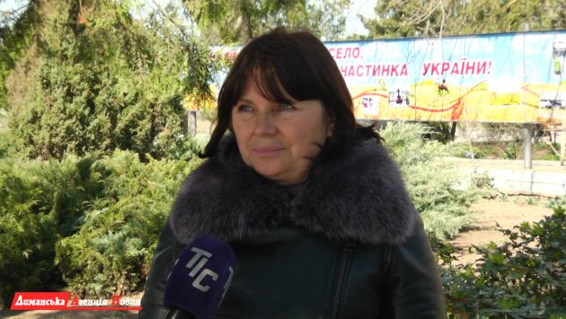 Надія Бритченко, керівниця Служби у справах дітей Визирської сільради.