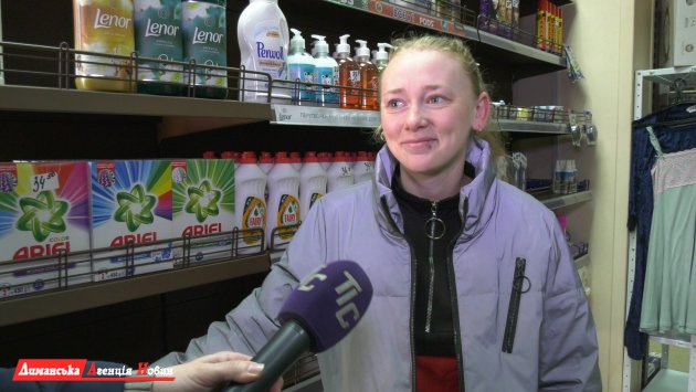 Любовь Киянчук, продавец магазина «ТИС».