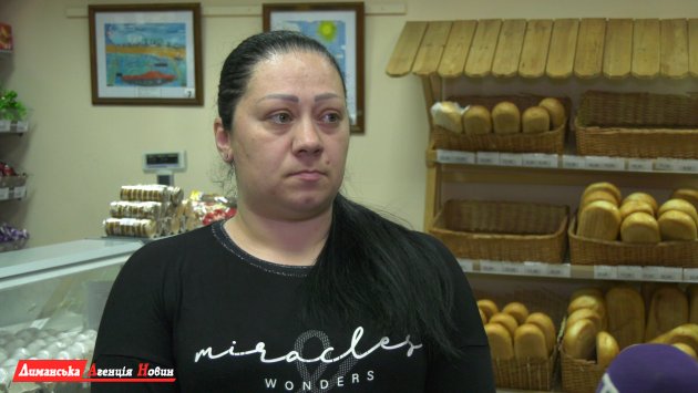 Ирина Семенчук, администратор магазина «ТИС» в селе Визирка.