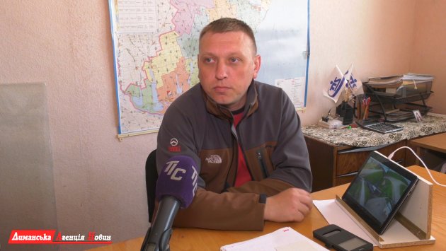 Михаил Орлов, доброволец отряда самообороны села Першотравневое.