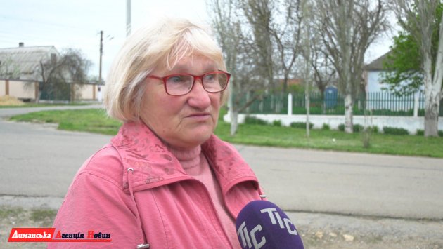 Лидия Назарук, жительница села Любополь