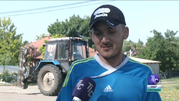 Віталій Челак, механізатор-тракторист КП «Визирське джерело»