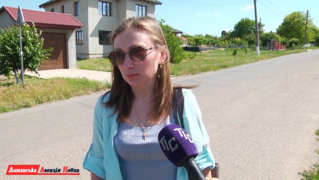 Людмила, жительница села Першотравневое