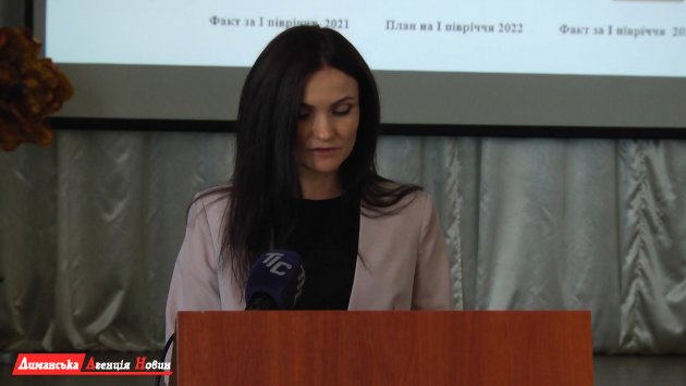 Оксана Степанова, керівниця фінансового відділу Визирської сільради