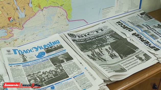 70% подписчиков газеты «Голос України» в Одесской области — жители Визирской ОТГ (фото)