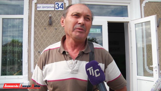 Леонид Рикун, волонтер из села Кордон