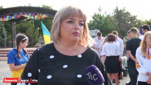 Яна Куліченко, директорка Визирського ліцею