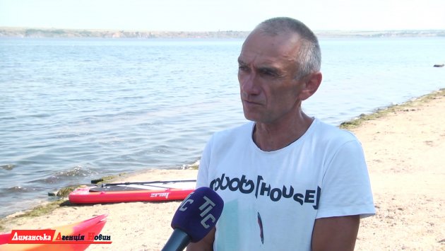 Дмитро Акілін, керівник парку активного відпочинку на воді