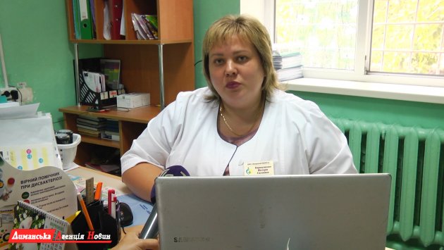 Вікторія Карнаушенко, сімейна лікарка КНП «Визирський ЦПМСД»
