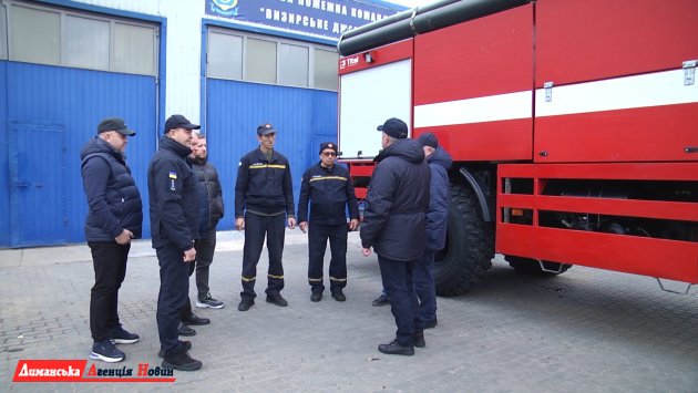 У Визирській громаді планують створити підрозділи добровільної пожежної охорони (фото)