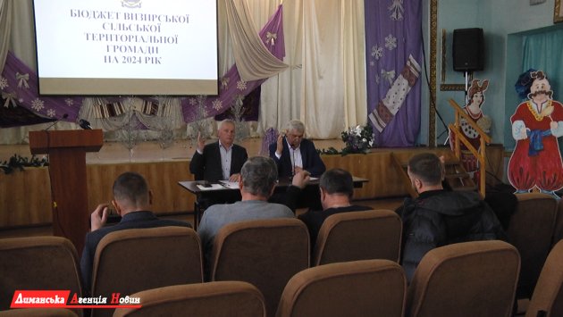 В Визирском сельсовете одобрили бюджет громады на 2024 год (фото)