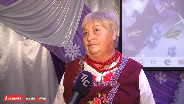 Светлана Чуба, участница народного вокального ансамбля «Визирчанка».