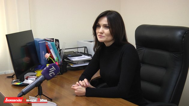 Оксана Степанова, начальник фінансового відділу Визирської сільради.