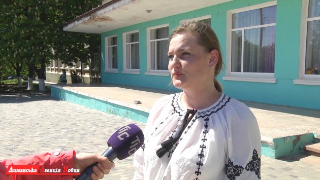 Ирина Пруцкая, ответственная за проведение территориального этапа конкурса «Сокол» («Джура») в Визирской СТГ.