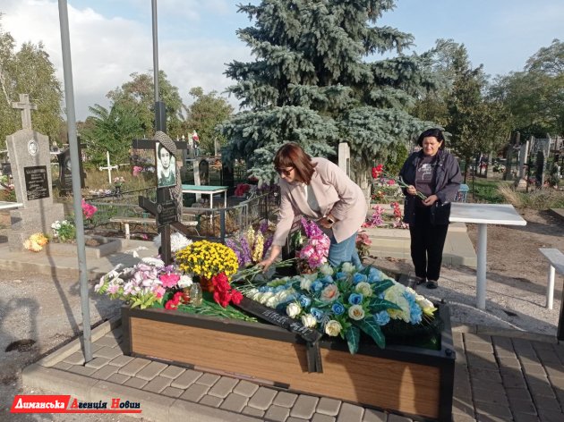 У Визирській громаді вшанували пам’ять військового з Дмитрівки Олександра Залізінського (фото)