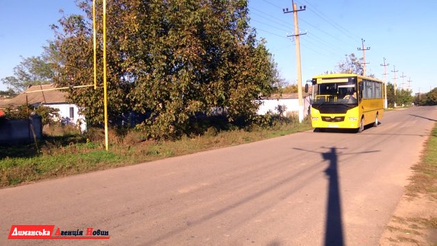В Любополе обустроили остановки для школьного автобуса (фото)